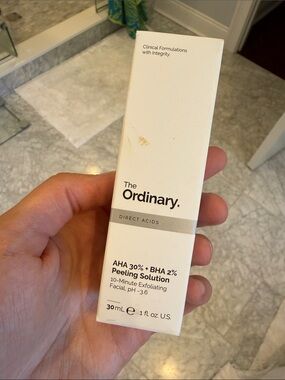 The Ordinary Peeling Solution — White Packaging